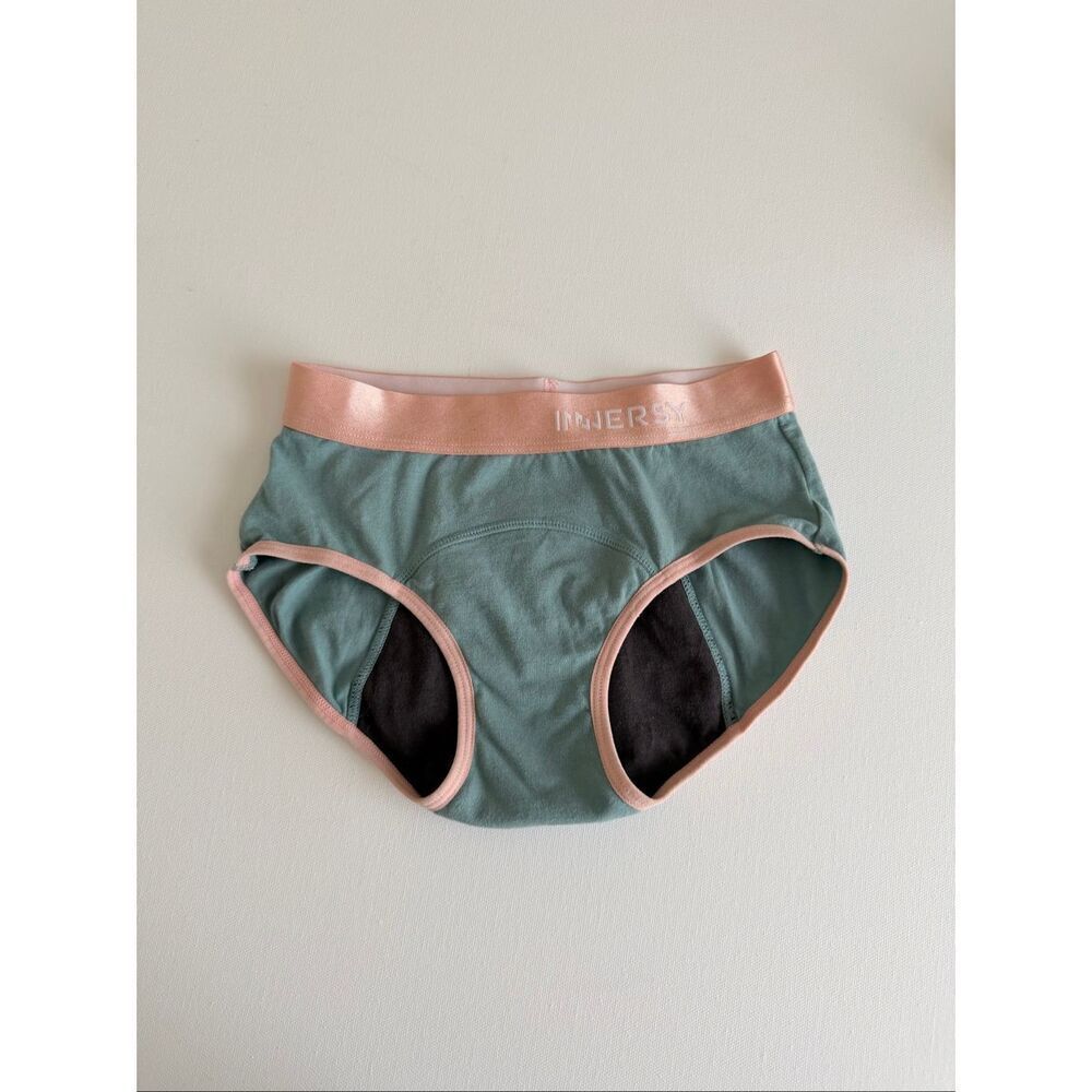 INNERSY Period Pants for Teenage Girls Cotton Menstrual Underwear size 8-10 Y